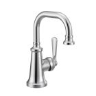 Moen S44101 Colinet 1.2 GPM One-Handle High Arc Bathroom Sink Faucet with Pop-Up Drain Assembly in Polished Chrome