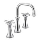 Moen TS44103 Colinet 1.2 GPM Two-Handle High Arc Bathroom Sink Faucet Trim Only with Pop-Up Drain Assembly in Polished Chrome (Rough In Sold Separately)