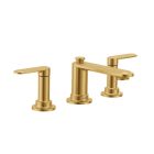 Moen TV6507BG Greenfield™ 1.2 GPM Two-Handle Widespread Low Arc Bathroom Sink Faucet in Brushed Gold