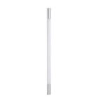 Robern MPFLPCH M Series Vertical Dimmable Fluorescent Light Kit with Plastic Shade 4" x 40" In Chrome 