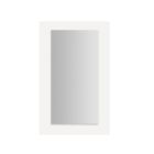 Robern MR2040D4FPE4R M Series Reserve 19-1/4" W X 39-3/8" H X 4" D Recessed Single Door Medicine Cabinet in Polished Edge with Right Side Slow-Close Hinges, Electric+ Upgrade
