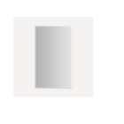 Robern MR2440D4FBE0 M Series Reserve 23-1/4" W X 39-3/8" H X 4" D Recessed Single Door Medicine Cabinet in Bevel Edge with Slow-Close Hinges, Magnetic Storage and Storage tray