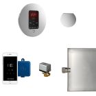 Mr. Steam MSBUTLER1RD-PC Butler Steam Shower Control Package with iTempoPlus Control and Aroma Designer SteamHead in Round Polished Chrome