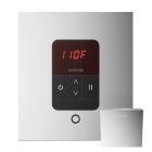 Mr. Steam MSITEMPOSQ-PC iTempo Steam Shower Control and Aroma Designer SteamHead in Square Polished Chrome