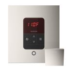 Mr. Steam MSITEMPOSQ-PN iTempo Steam Shower Control and Aroma Designer SteamHead in Square Polished Nickel