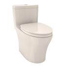 Toto MS646124CEMFGN#12 Aquia® IV One-Piece Elongated Dual Flush 1.28 and 0.9 GPF Universal Height, WASHLET®+ Ready Toilet with CEFIONTECT® in Sedona Beige