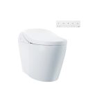 Toto MS7631CEMFG01 Washlet® G5A 1.0/1.2 GPF Integrated Smart Toilet with EWATER+ Wand Cleaning in Cotton White