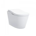 Toto MS8732CUMFG#01S Neorest® LS 0.8 / 1 GPF Dual Flush One Piece Elongated Chair Height Toilet with Integrated Smart Bidet Seat, Auto / Tornado Flush, PREMIST, and EWATER+ in Cotton White 