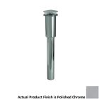 Mountain Plumbing MT744-2/CPB Round Bathroom Sink Drain without Overflow and Stationary Dome Style in Polished Chrome