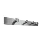 Frost Design N1126 HOOK 5X4 in BRUSHED