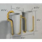 Samuel Heath N35/DPB Double Tumbler Holder in Polished Brass