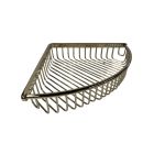 Samuel Heath N36/GXL.AG 5.27" W X 1.73" H Corner Shower Basket in Antique Gold