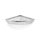 Samuel Heath N36-GXL-CP Corner Shower Basket With Visible Fix, 9.5" W X 2.19" D in Polished Chrome