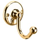 Samuel Heath N48PB Curzon Robe Hook in Polished Brass 
