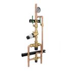 Caleffi NA52367HL High-Low Mixing Valve Assembly, 1" Inlets, 1-1/4" Outlet