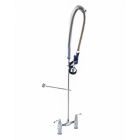 Gerber GC444711 Two Handle Pre-Rinse Deck Mounted Faucet in Chrome
