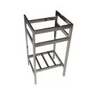 Empire NSBM21-PC New South Beach 31-1/8" H X 17-7/8" W X 17" D Console for Milano Sink in Polished Chrome