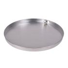 Oatey 34191 32" Aluminum Water Heater Pan with 1" PVC Adapter