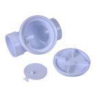 Oatey 43904 4" PVC Backwater Valve in White