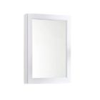 Dickson OM1630GY Opulence 15-1/4" W X 30" H X 3-3/4" D Wood-Mirror Cabinet Dorado in Gray