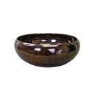 LinkaSink P001 B - Porcelain Hand Made 17" Round Bowl in Bronze
