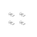 Robern P2RMGKITFL PL Portray Full Length Ganging Kit for 72" Medicine Cabinets