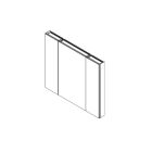 Robern P2SM-GKIT30D4P PL Portray 30" H Surface-Mount Ganging and Side Kit