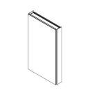 Robern P2SMKIT30D4P 4" X 30" PL Portray Side Mirror Kit For Surface Mounted Cabinets