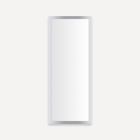 RobernPC1230D4TLE76 Profiles Framed Cabinet, 12" W X 30" H X 4" D, Chrome, Electrical Outlet, USB Charging Ports, Left Hinge