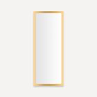 Robern PC1230D4TLE82 Profiles 12" W X 30" H X 4" D Framed Medicine Cabinet in Matte Gold with Electrical Outlet, USB Charging Ports, Magnetic Storage Strip and Left Hinge