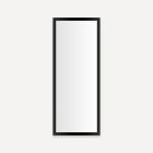 Robern PC1230D4TNN83 Profiles Framed Cabinet, 12" W X 30" H X 4" D, Matte Black, Non-Electric, Reversible Hinge