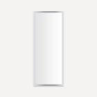 Robern PC1640D4TLE76 Profiles Framed Cabinet, 16" W X 40" H X 4" D, Chrome, Electrical Outlet, USB Charging Ports, Left Hinge