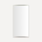Robern PC2040D6TRE77 Profiles Framed Cabinet, 20" W X 40" H X 6" D, Polished Nickel, Electrical Outlet, USB Charging Ports, Right Hinge