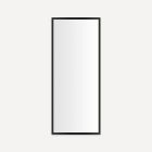 Robern PC2048D4TRE83 Profiles 20" W X 48" H X 4" D Medicine Cabinet, Electrical Outlet, USB Charging Ports, Right Hinge in Matte Black