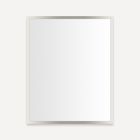 Robern PC2430D4TNN77 Profiles Framed Cabinet, 24" W X 30" H X 4" D, Polished Nickel, Non-Electric, Reversible Hinge
