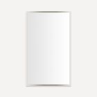 Robern PC2440D4TNN77 Profiles Framed Cabinet, 24" W X 40" H X 4" D, Polished Nickel, Non-Electric, Reversible Hinge