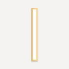 Robern PL3.530TLSC82DV Profiles 3-1/2" W x 30" H x 4-5/8" D, Framed Lighting, Matte Gold, Variable 2700K to 5600K Temperature (Warm to Cool Light)