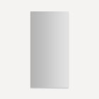 Robern PLM2040GLE PL Series Cabinet, 20" W X 40" H X 4" D, Flat Top, Polished Edge, Left Hinge, Classic Grey Interior, Electric