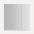 Robern PLM3030GE PL Series Cabinet, 30" L X 30" H X 4" D, Three Door, Bevel Edge, Electric Upgrade