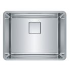 Franke PTX110-22 Pescara 24" L X 18" W X 9" D Undermount Single Bowl Kitchen Sink in Steel