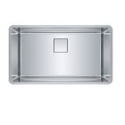 Franke PTX11031 Pescara 32" L X 18" W X 9" D Undermount 18 Gauge Stainless Steel Single Bowl Kitchen Sink in Steel