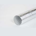 Atco Rubber 05102506 50 Series 6" Dia X 25' Silver Uninsulated Flexible Air Duct
