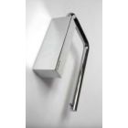 Frost Design Q301414525 Quadra Toilet Roll Holder 3 Zinc Brass Polished Chrome