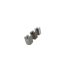 Frost Design Q3021.022.45 Quadra Mirror Holder 5, 4 Piece Set  Natural Anodized Aluminum