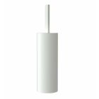 Frost Design Q302236576 Quadra Round toilet brush, Floor standing in White