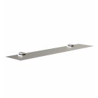Frost Design Q303360010 Quadra Shelf 5 Zinc / Brass Brushed Stainless 600 mm