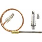 Honeywell Q340A1074 Universal Thermocouple 24 In. Lead. Includes Adapter Assembly And Push-In Clip.