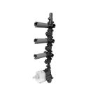 Zucchetti R99632.1900 Thermostatic 3/4" Shower Valve Rough Mixer with 3 Volume Controls