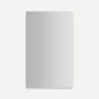 Robern RC1626D4FP1 R3 Series 16" W X 26" H X 4" D Mirrored Bathroom Cabinet Single Door in Polished Edge