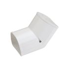 Rectorseal 84000 Fortress Lineset Covers 3.5" 45° In Vertical Ell 92 in White